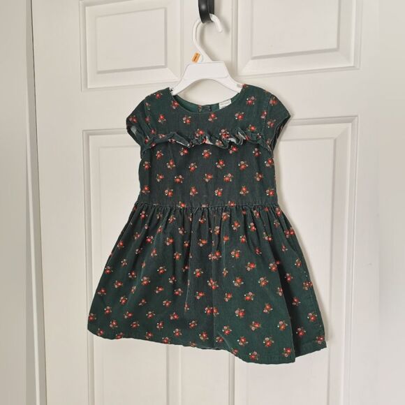 2/$30 Carter's girls curduroy dress - Picture 1 of 4